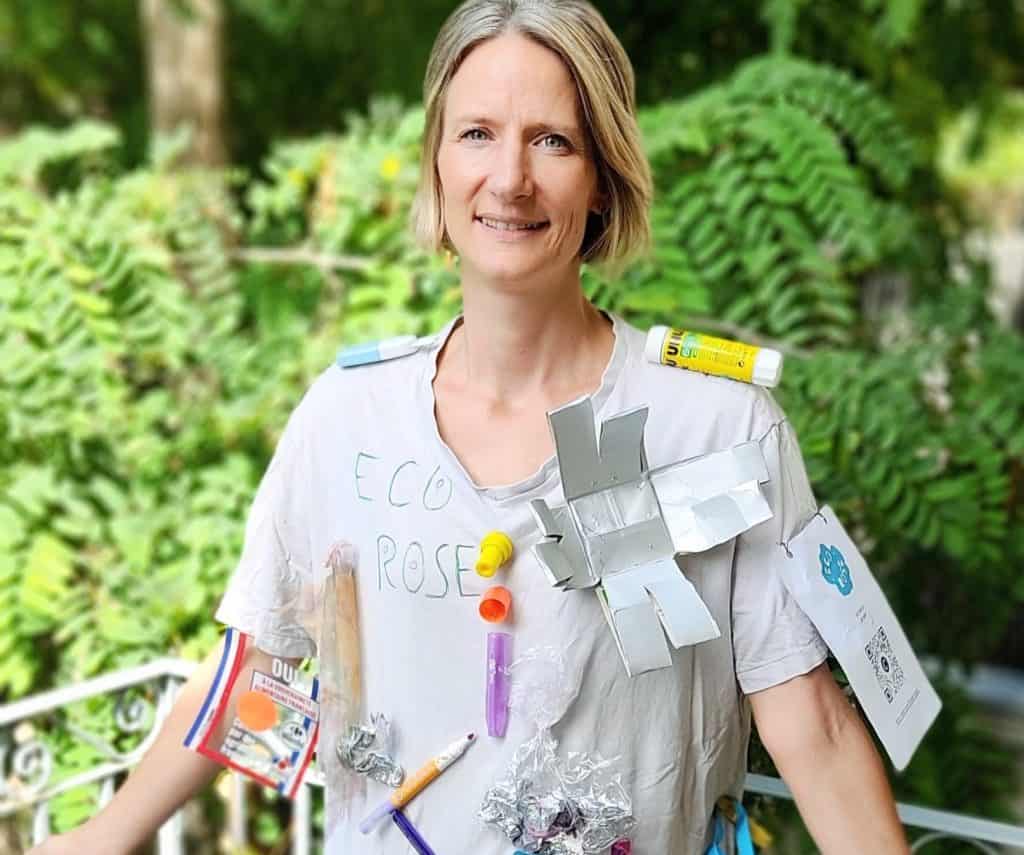 Packaging t-shirt for zero-waste promo